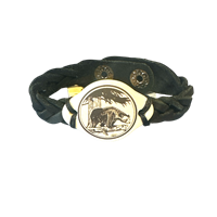 Black Bear - Pathfinder Porcelain Bracelet