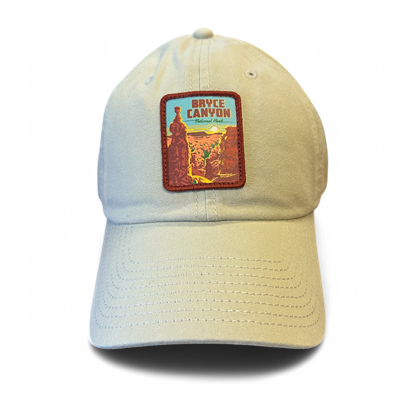 Bryce Canyon Vintage Canvas Slouch Ball Cap